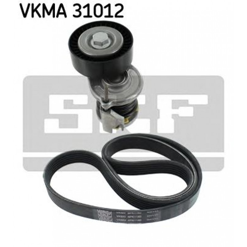VKMA 31012 SKF Комплект доріжкового ремня